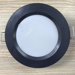 6 Watt Led Spot Downlight Siyah Kasa