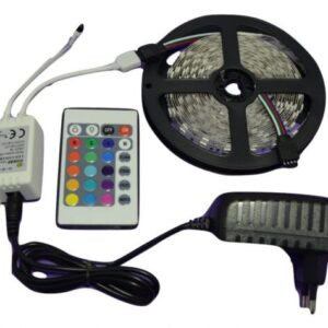 Kumandalı Tek Çipli RGB Şerit Led SET